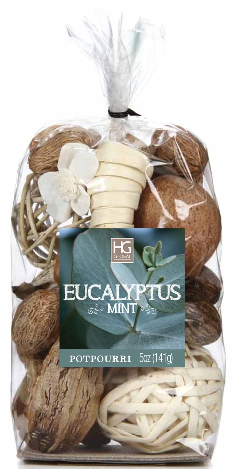 Hosley's Eucalyptus Mint Chunky Potpourri, 5 Oz Amazon.co.uk Kitchen