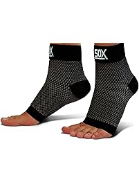SB SOX Compression Foot Sleeves for Men & Women - BEST Plantar Fasciitis Socks for Plantar Fasciitis Pain Relief, Heel Pain, and Treatment for Everyday Use with Arch Support