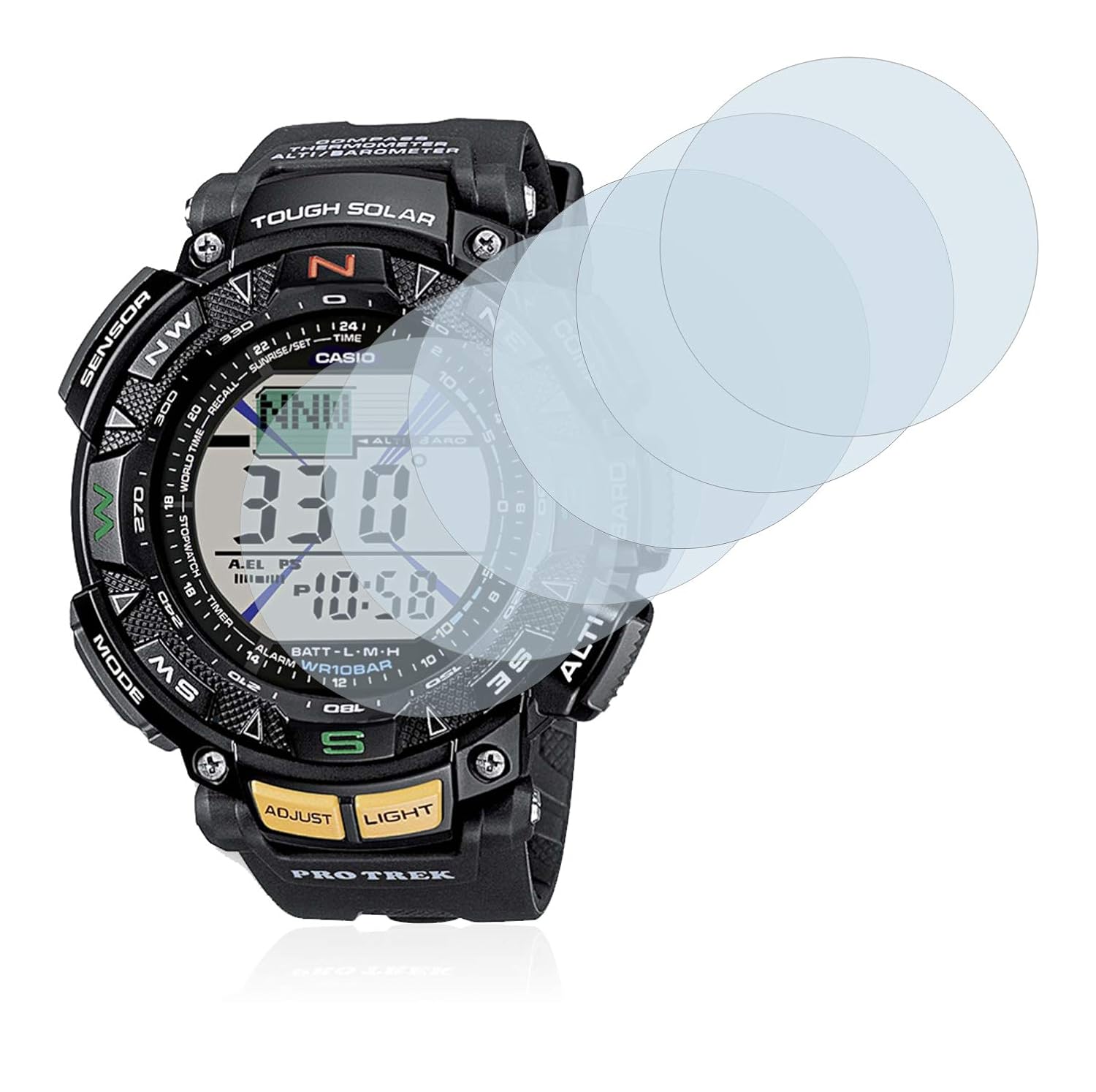 Savvies Protector de Pantalla para Casio Pro Trek PRG-240 ...