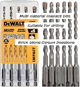 DeWalt DT60099-QZ Shock-Proof Drill Bit Set 5 pcs 4-8 mm 1.52 cm view 2