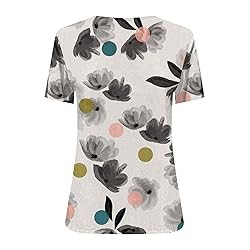 Gray Summer Tops for Women 2023 Vacation Spring
