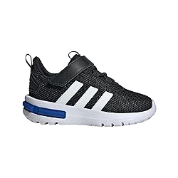 adidas Kids Racer TR23 Sneaker, Black/White/Team