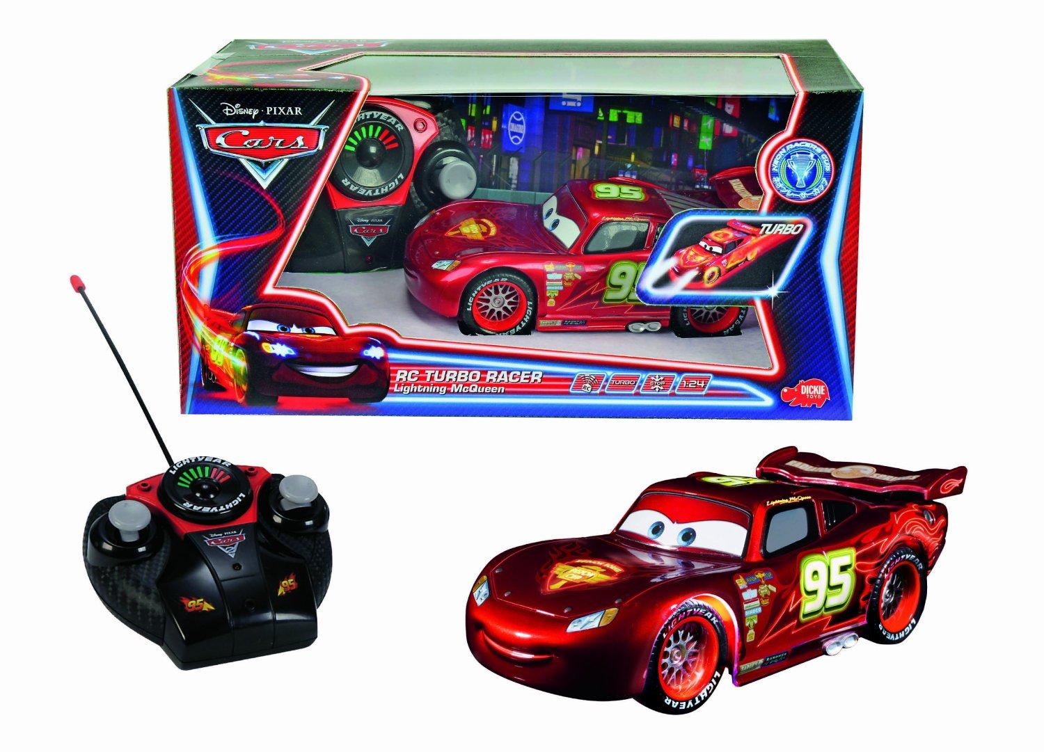 cars rc turbo racer lightning mcqueen