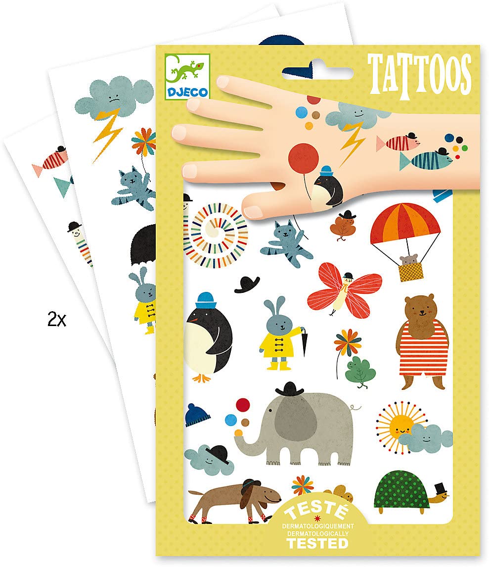 Djeco DJ09579 Tattoos, Mixed