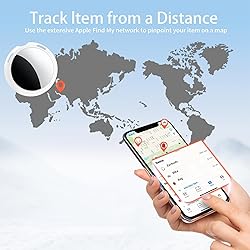 2 Pack Tracker Tags [Apple MFi Certified] Pair with