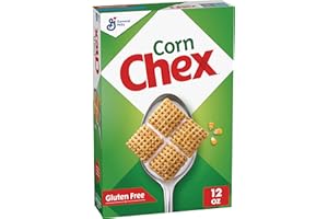 Corn Chex Gluten Free Breakfast Cereal, Made with Whole Grain, 12 oz