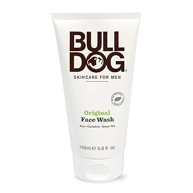 bulldog exfoliating face wash