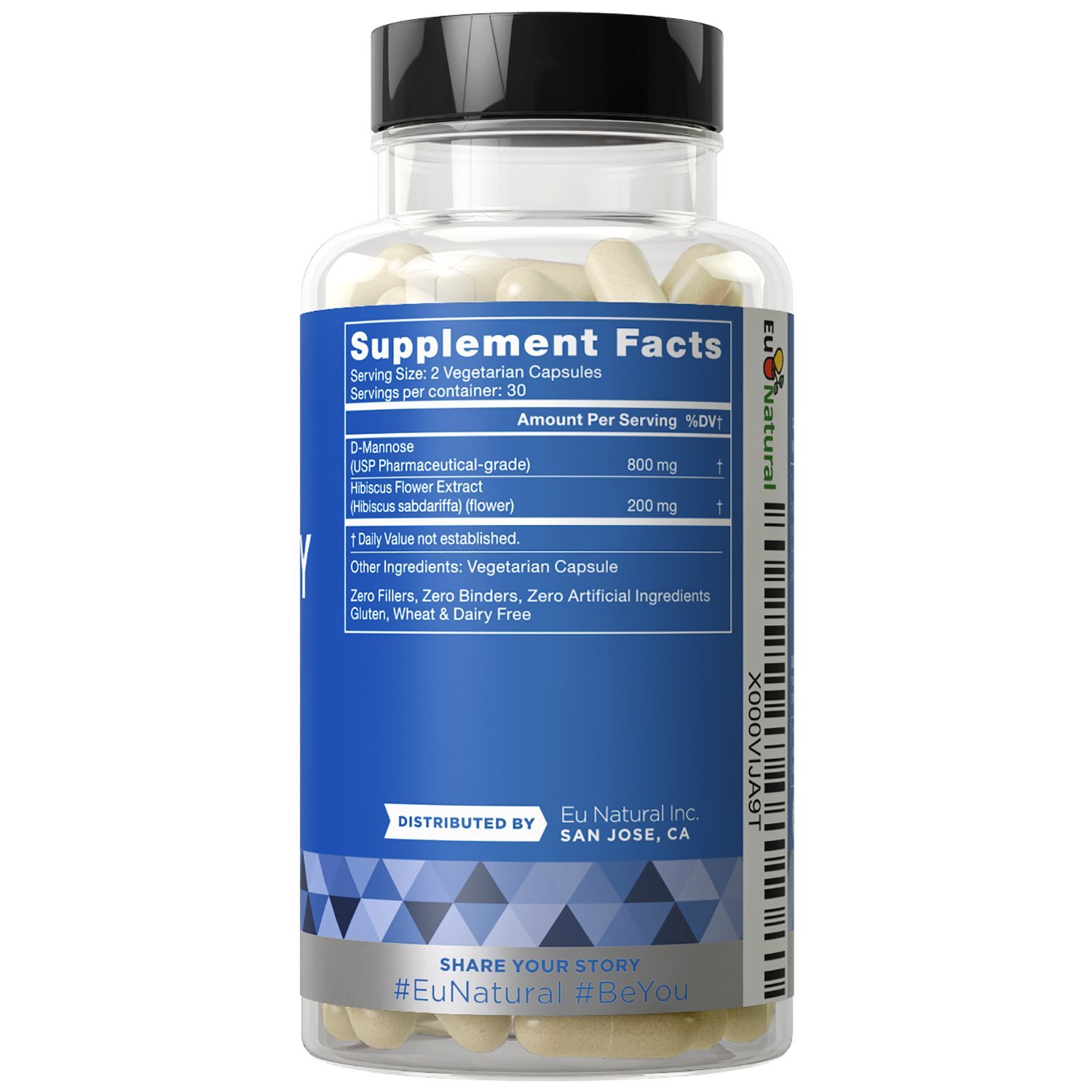 HARMONY DMannose Urinary Tract Health, Bladder Cleanse Burning