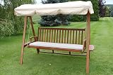 Garden Market Place Spare Canopy for 2 Seater Swing Seat - Beige view 2