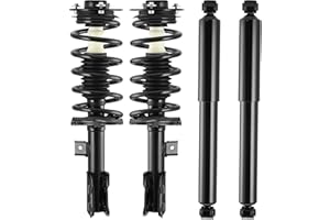 YITAMOTOR Front Pair Complete Struts and Rear Suspension Shocks Compatible with 2007-2010 Chevrolet Equinox, 2008-2010 Saturn Vue, 2007-2009 Pontiac Torrent