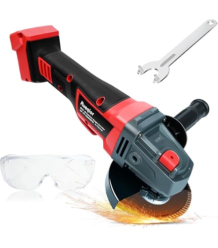 L1NXIXI Cordless Angle Grinder For Milwaukee 18V Battery - 4-1/2 Inch Brushless, 8500 RPM, Variable Speed - View #5