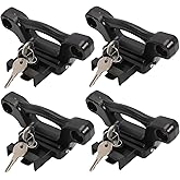 4PCS HL3J-9927740-AD Box Tie Down Truck Bed Cleats Locking Set Fits for 2015-2024 F-150 F-250 F-350 F-450 Super Duty HL3J9927740AD HL3J-99286D62-AC