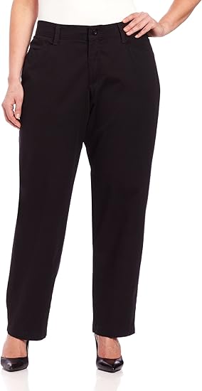lee relaxed fit pants plus size