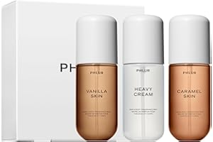 PHLUR Sweet Skin Trio ($75 Value) – Exclusive 3pc Travel Size Body Mist Set ft. Vanilla Skin, Heavy Cream, Caramel Skin (3 x 3 fl oz)