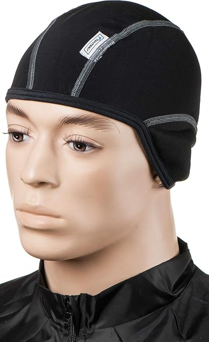 Stanteks Helmmütze Bike Warm Cap Unterhelmmütze Fahrradmütze Bikemütze Funktionsstoff Unisex one Size MTB SR0055