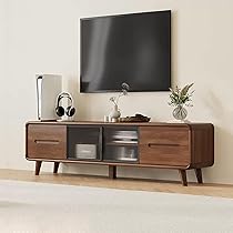 TV Stand for Up to 60 Inch TV, Entertainment Center, Media