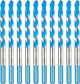 Toolant 7mm Carbide Masonry Drill Bit Set 10pcs Shockproof Concrete Tile