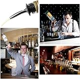 AWAVM 15 Pcs Stainless Steel Bottle Pourers Freeflow Liquor Pourers view 4