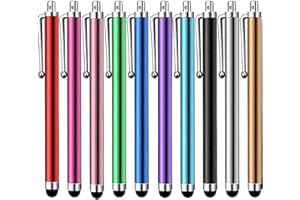 11 Pack Stylus Pen for Touchscreen, High Precision and Sensitivity for Everyday Writing/Drawing, Universal Stylus Compatible 