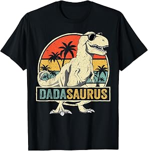 Dadasaurus T Rex Dinosaur Dada Saurus Family Matching T-Shirt