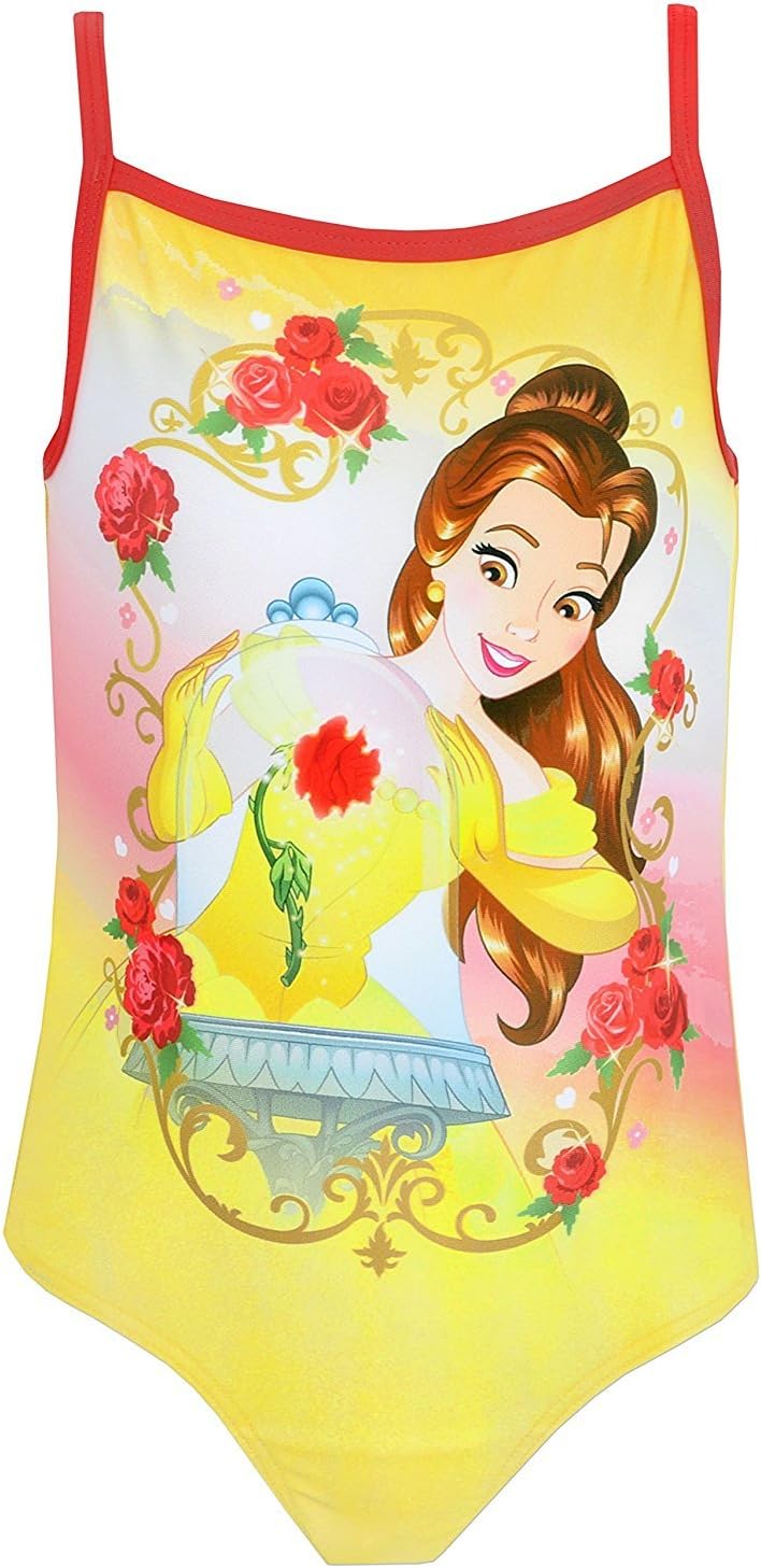 Girls Beauty and Beast Swimming Costume Character Disney