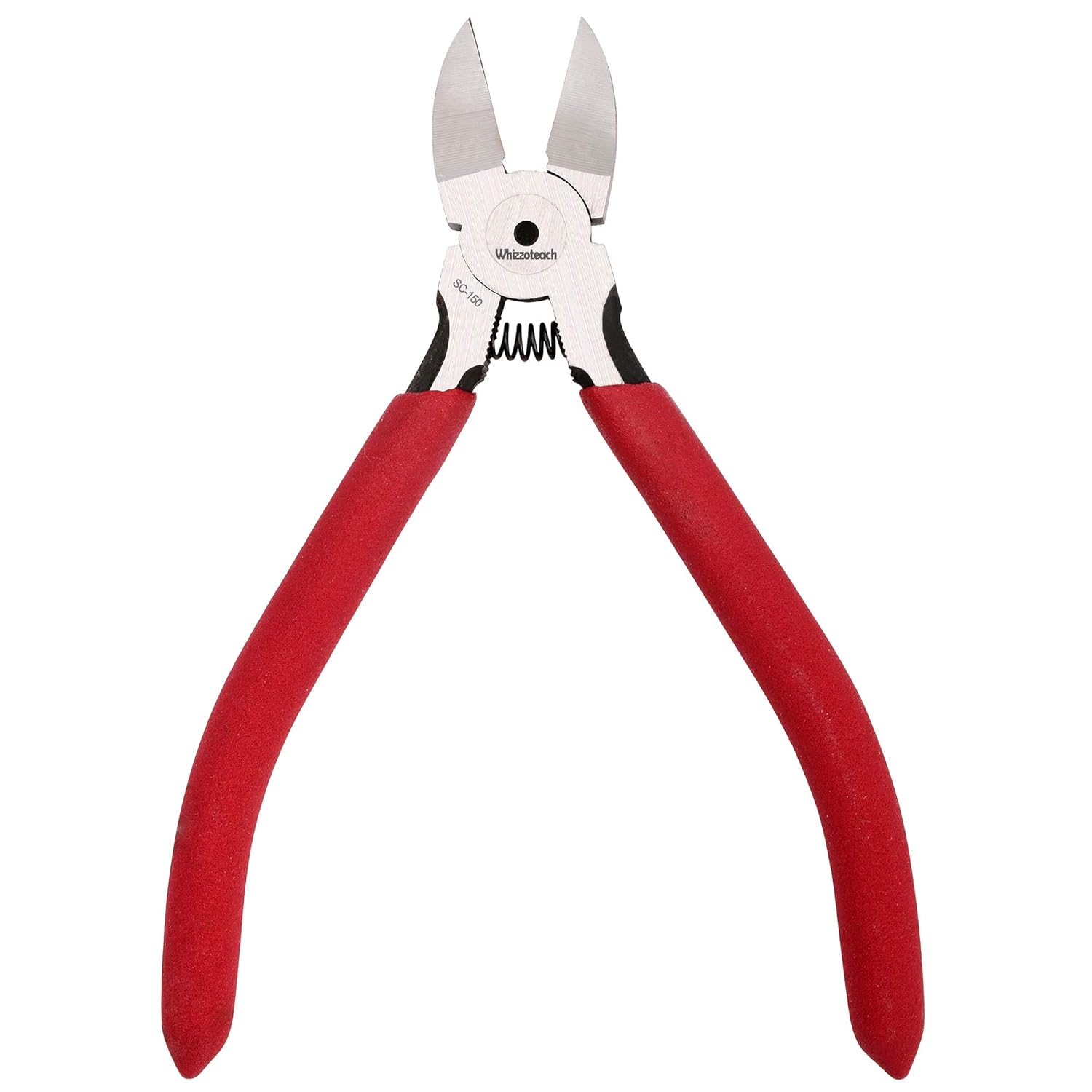Whizzotech Wire Cutter Diagonal Cutting Pliers Micro Flush cut Side cutters, 5 Inch