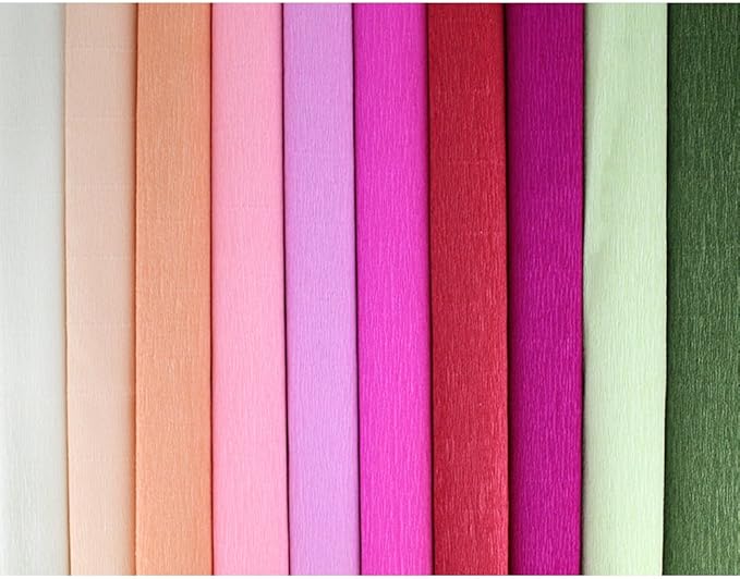 Just artefactos Premium – Rollos de papel crepé (longitud de 8 pies