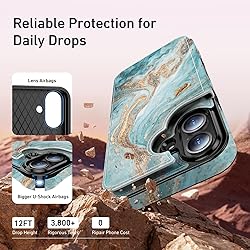 Goodon for iPhone 16 Case Wallet - Flip Folio