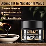 P!nkTribe Shilajit Resin 600 mg Himalayan 30 g with Ayurvedic Herbs view 3