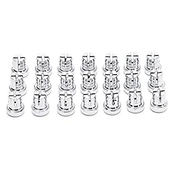 RTRHINOTUNING 100PCS Wheel Lip Rivets Nuts of