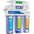 Max Water 5 Stage 50 GPD (Gallon Per Day) RO (Reverse Osmosis) Standard Water Filtration System - Under-Sink/Wall Mount (Without Tank & Faucet) - Model: RO-5C3