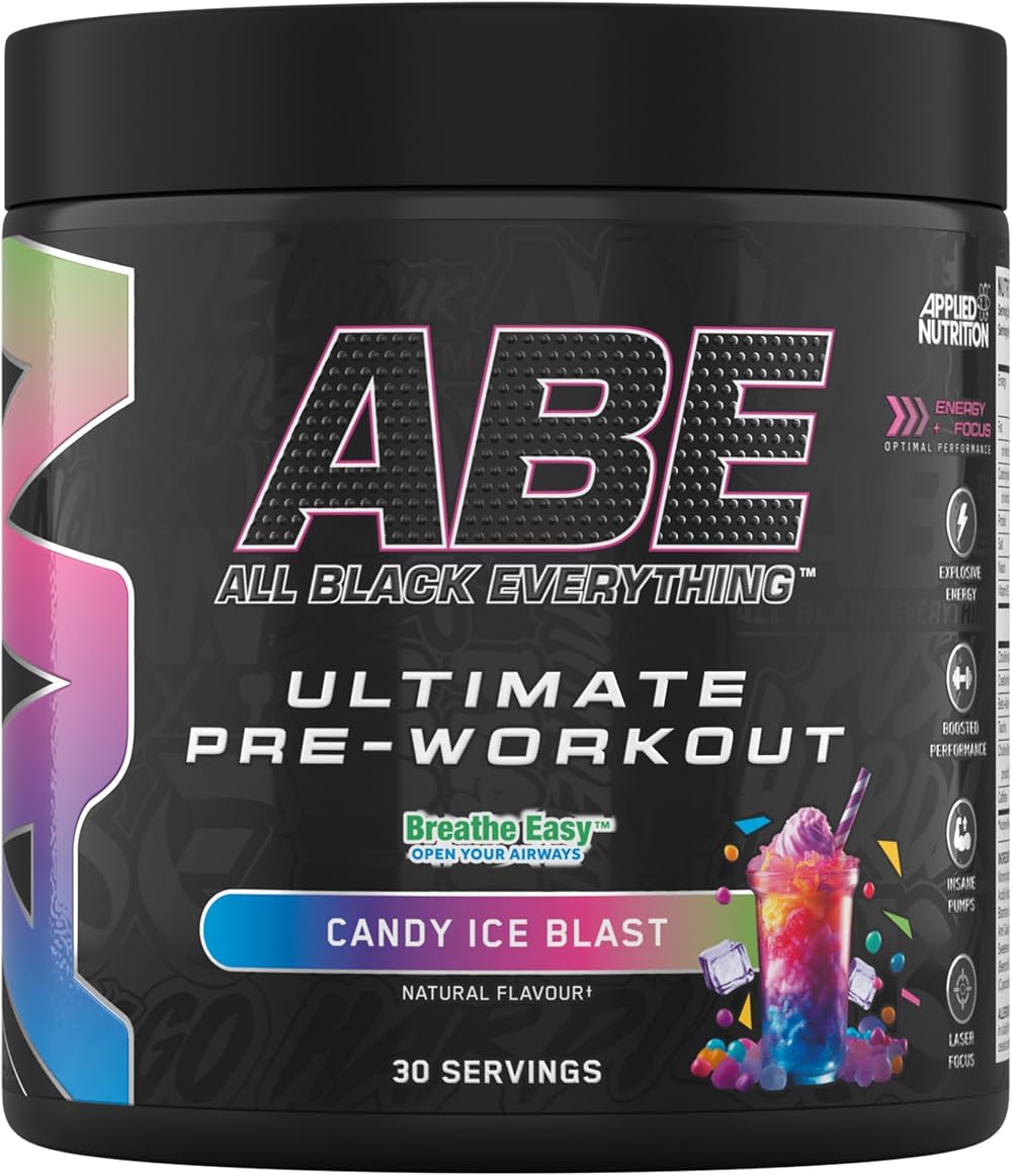 Applied Nutrition ABE Pre Workout Candy Ice Blast 375g 30 Servings