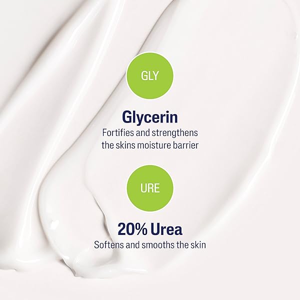 CETAPHIL EXFOLIATING ROUGH & BUMPY CREAM, LIGHTWEIGHT CREAM FOR ALL SKIN TYPES, 8 OZ TUBE, 20% UREA, GENTLY EXFOLIATES, REFINES SKIN TEXTURE, DERMATOLOGIST RECOMMENDED BRAND