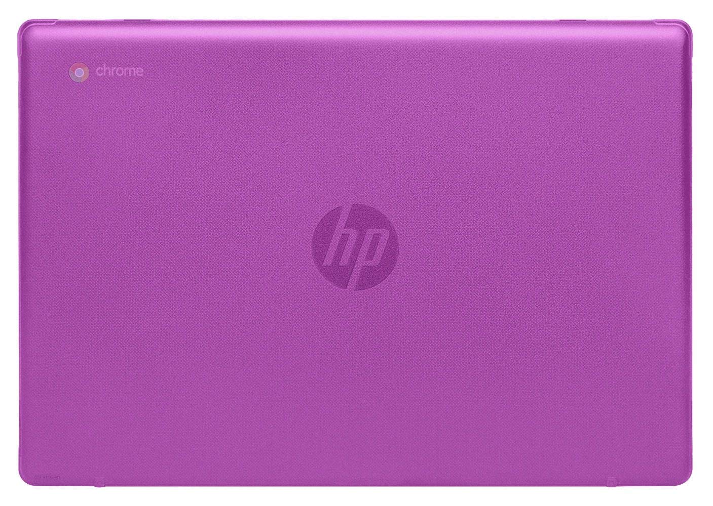 mCover Hard Shell Case Compatible with late-2020 14" HP Chromebook X360 14A-NAxxxx Series laptops (NOT Compatible with HP Chromebook 14A-CAxxxx Series and other models) (Purple)