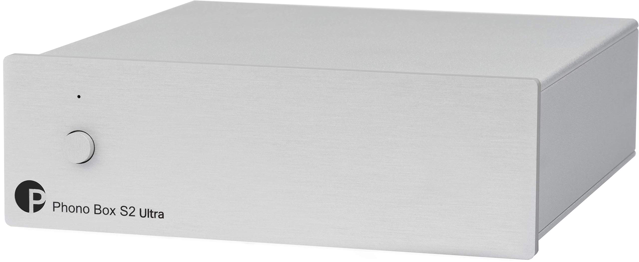 Pro-Ject Phono Box S2 Ultra, Fully discrete MM/MC phono preamplifier (Silver)