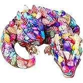 Crystal Dragon Ornament, Natural Crushed Stone Resin, Home Table Decor Gift (Colorful)