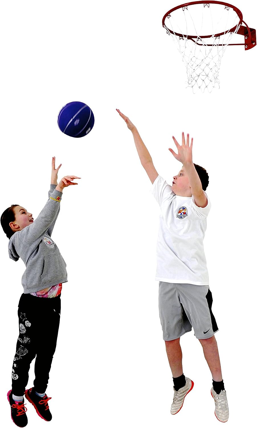 Sure Shot Unisex 212 Fast Break Basketball Hoop, Red White, Official Size UK, Red / White - Image 3