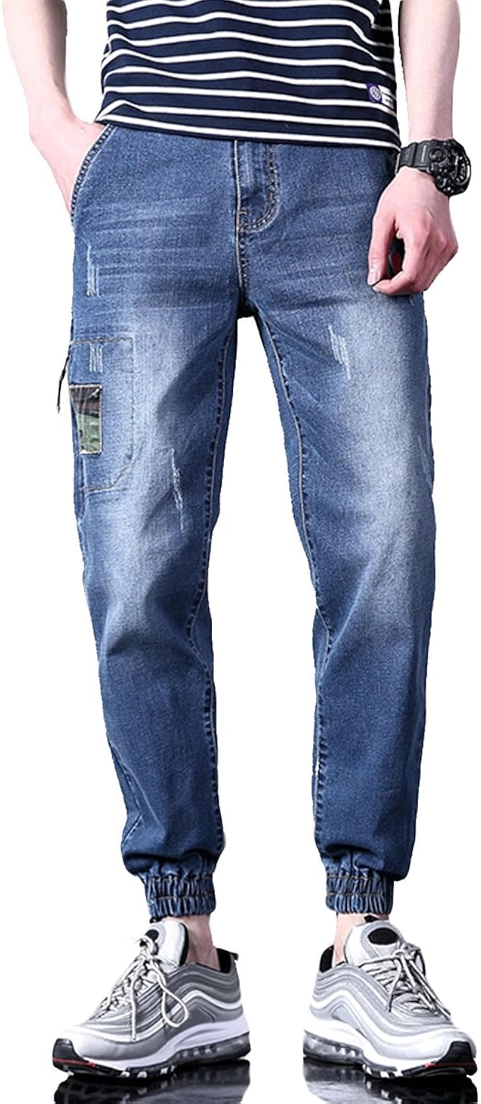 mens jeans with tapered ankle