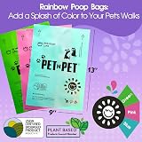 PET N PET 720 Count Biodegradable Poo Bags 9x13 41% Biobased Lavender Scented view 2