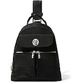 Baggallini Naples Convertible Backpack - Travel Sling Crossbody - 12" Nylon Handbag w/ RFID & Padded Tablet Sleeve