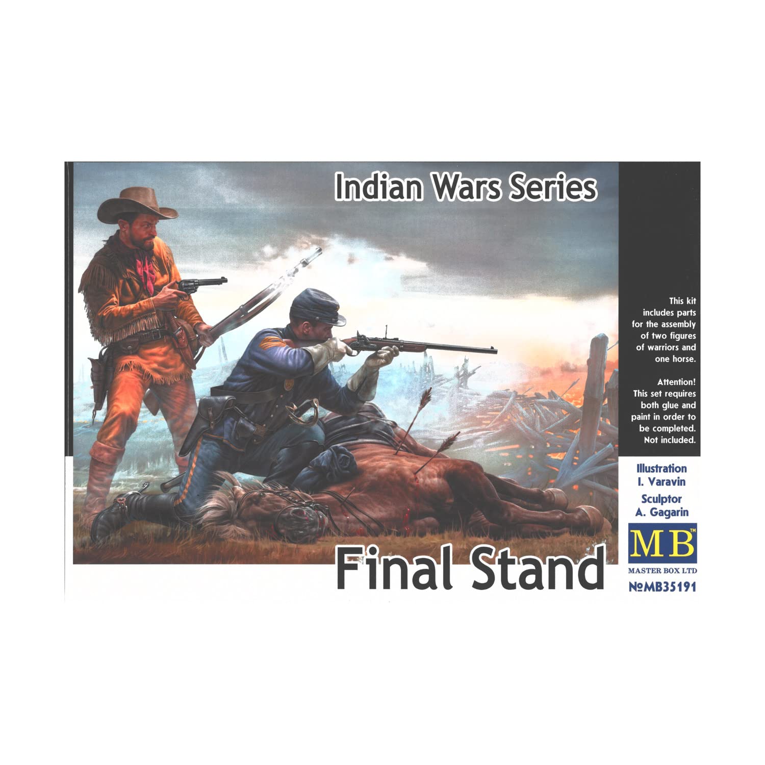 Masterbox 1: 35 - Indian Wars Series Final Stand