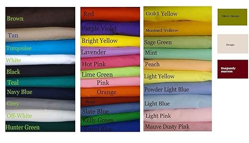 Amazon Com Solid Color Swatches Fabric Blackout Liner Up 5