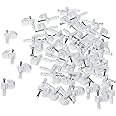 ClosetMaid 1770 Drywall Wall Clips, White, 1-Pack (48 Pieces)