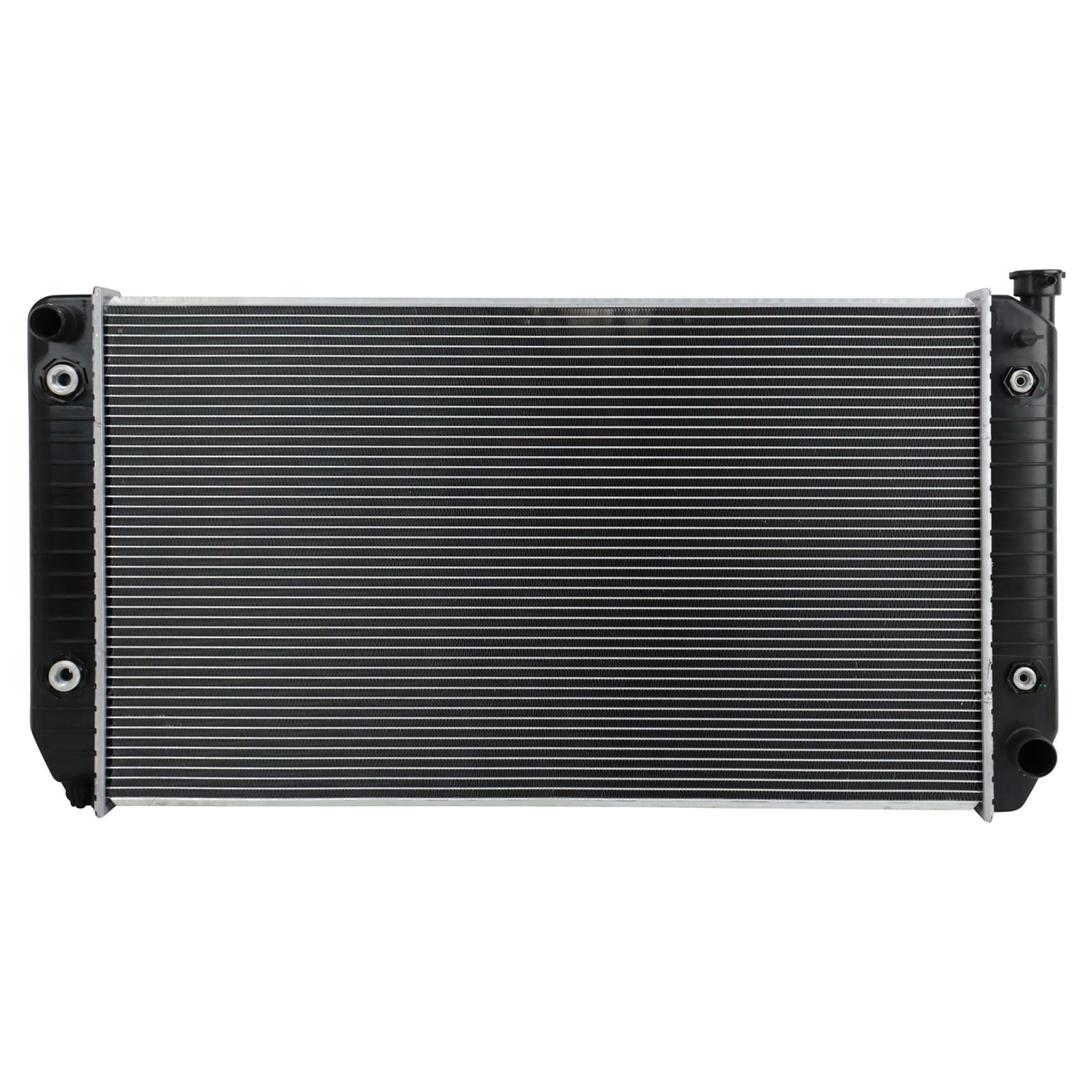 Photo 1 of TRQ Radiator 34 Inch Core 2 Row Aluminum Core Compatible with 92-00 Chevrolet C2500 7.4L V8 92-00 C3500 7.4L V8 92-00 K2500 7.4L V8 92-00 K3500 7.4L V8 92-99 C2500 Suburban 7.4L V8