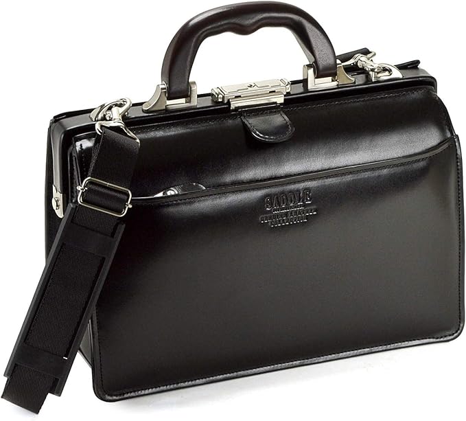 Amazon Co Jp ダレスバッグ 本革 メンズ A5 豊岡製鞄 日本製 ミニダレスバッグ ビジネスバッグ 01 黒 服 ファッション小物