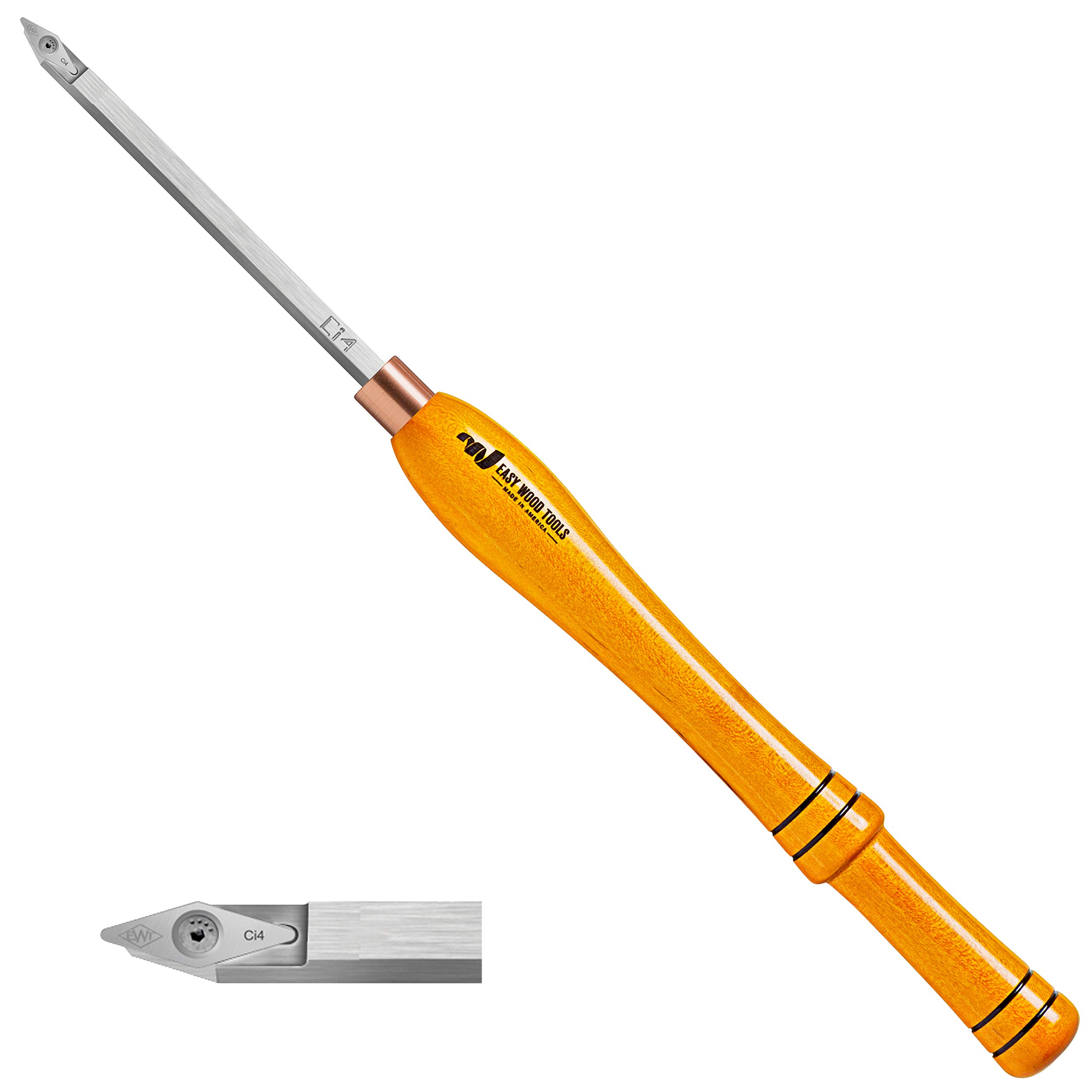 Easy Wood Tools Mid-Size Easy Detailer (7300) Woodturning Tool with Replaceable Carbide Cutter