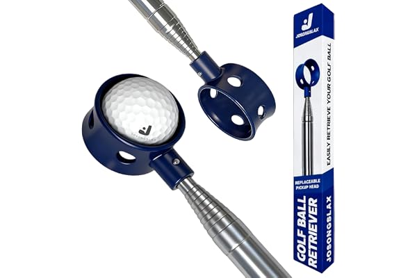 Josongslax Golf Ball Retriever Telescopic for Water, GolfBall Grabber Tool, Golf Accessories Gifts for Men, Women & Golfers,