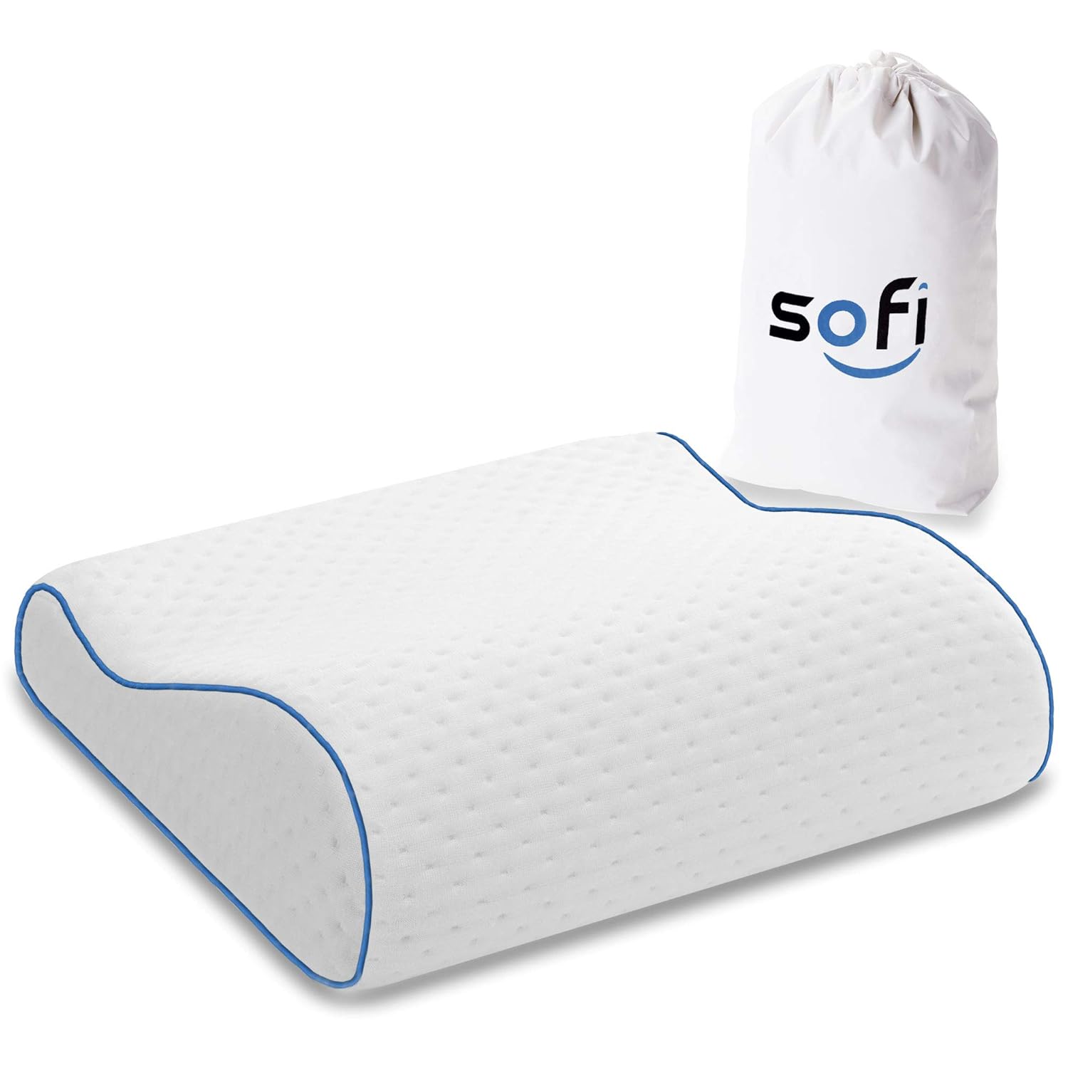 Sofi Contour Travel Pillow Easy To Carry Neck Support Soft
