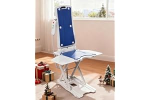 PTERYING Electric Chair Lift - Floor Lift for Elderly Falls, IPX8 Waterproof Bath Lift, Support Up to 300 LBS, Chair Lift Assist Devices for Seniors, Suitable for Bathtub, Bathroom, Bedroom, Living Room
