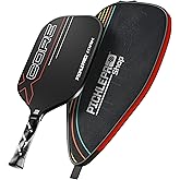 Premium Carbon Fiber Pickleball Paddle with Thermoformed Body, Foam Edge Walls & CAS/CFS Spin Surface – USAPA Approved, Tournament-Grade Power, Spin & Extended Play Durability - Premium Cover Included